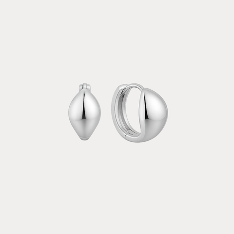 DJ05-HO Melt Hoop Earring