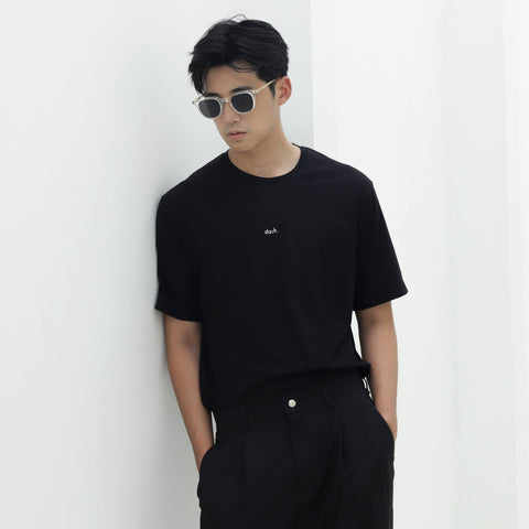 DA27 dash. T-Shirt - Black