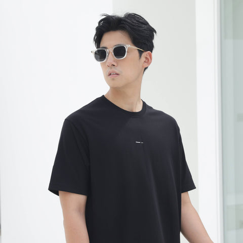 DA28 dot T-Shirt - Black
