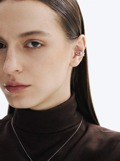 DJ01 Paperclip Ear Cuff A