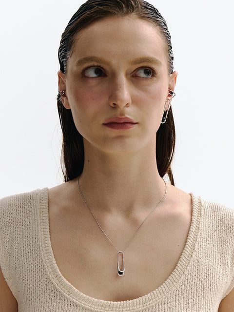 DJ01 Paperclip Pendant A