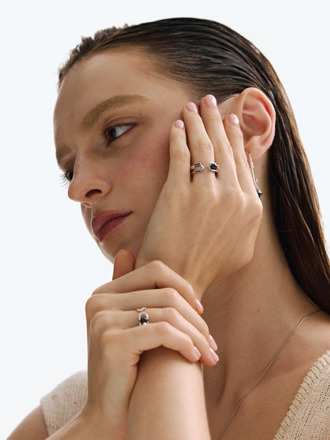 DJ01 Paperclip Ring