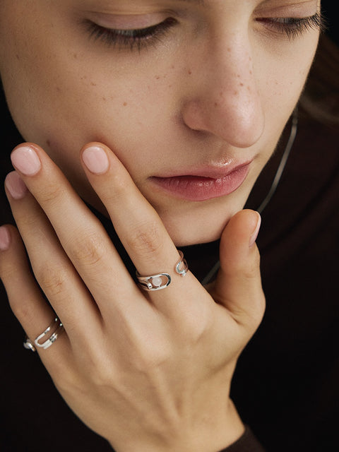 DJ01 Paperclip Ring