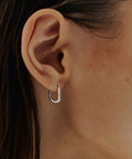DJ02 Line Hoop Earring