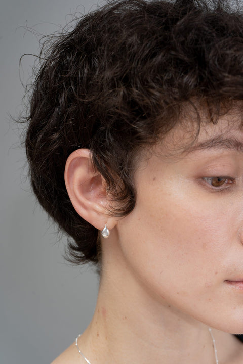 DJ05-HO Melt Hoop Earring