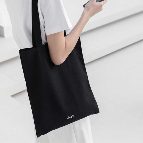 DA25 Canvas Satchel - Black
