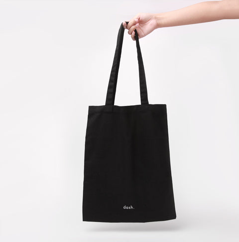 DA25 Canvas Satchel - Black