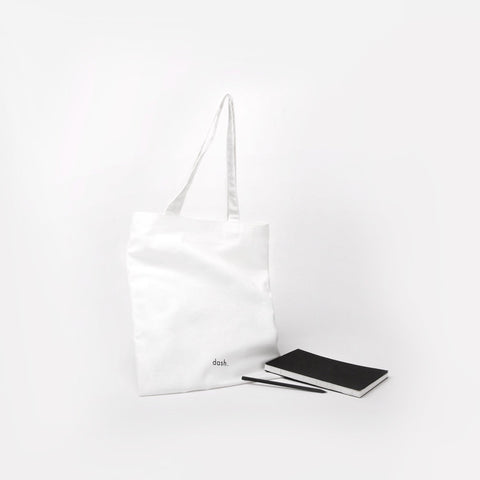 DA25 Canvas Satchel - White