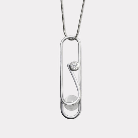 DJ01 Paperclip Pendant B