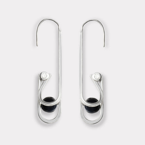 DJ01 Paperclip Earring A